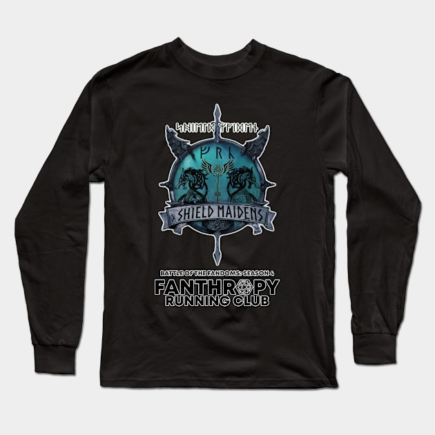 Shield Maidens Long Sleeve T-Shirt by Fans of Fanthropy